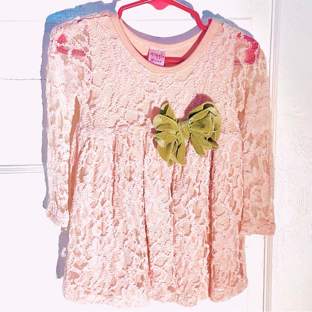 Giggle Moon lace Easter dress 18 to 24 months